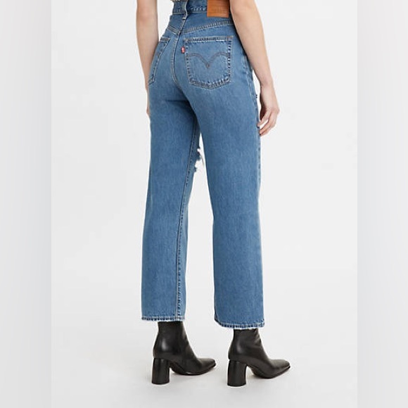 🔥🔥🔥NEW Levi's® Premium RIBCAGE STRAIGHT ANKLE JEANS - Picture 5 of 16